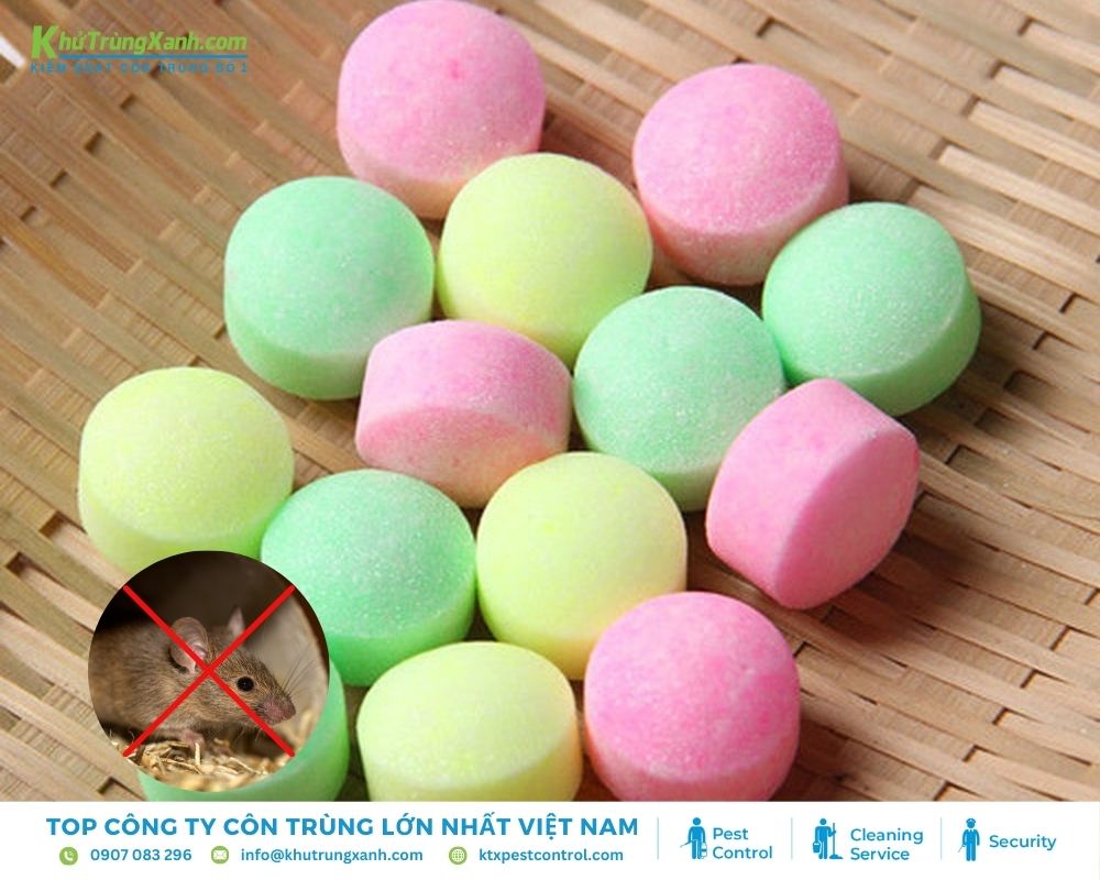 Băng phiến xua đuổi chuột bởi mùi nồng khó chịu