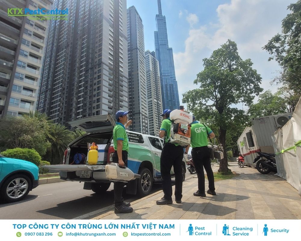 Chuyên gia tại KTX sẽ tiến hành thăm dò và tìm xem các vị trí xuất hiện mối