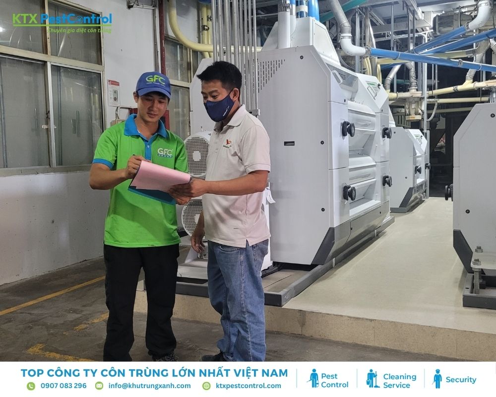 Diệt côn trùng KTX triển khai dịch vụ diệt mối tại nhà xưởng