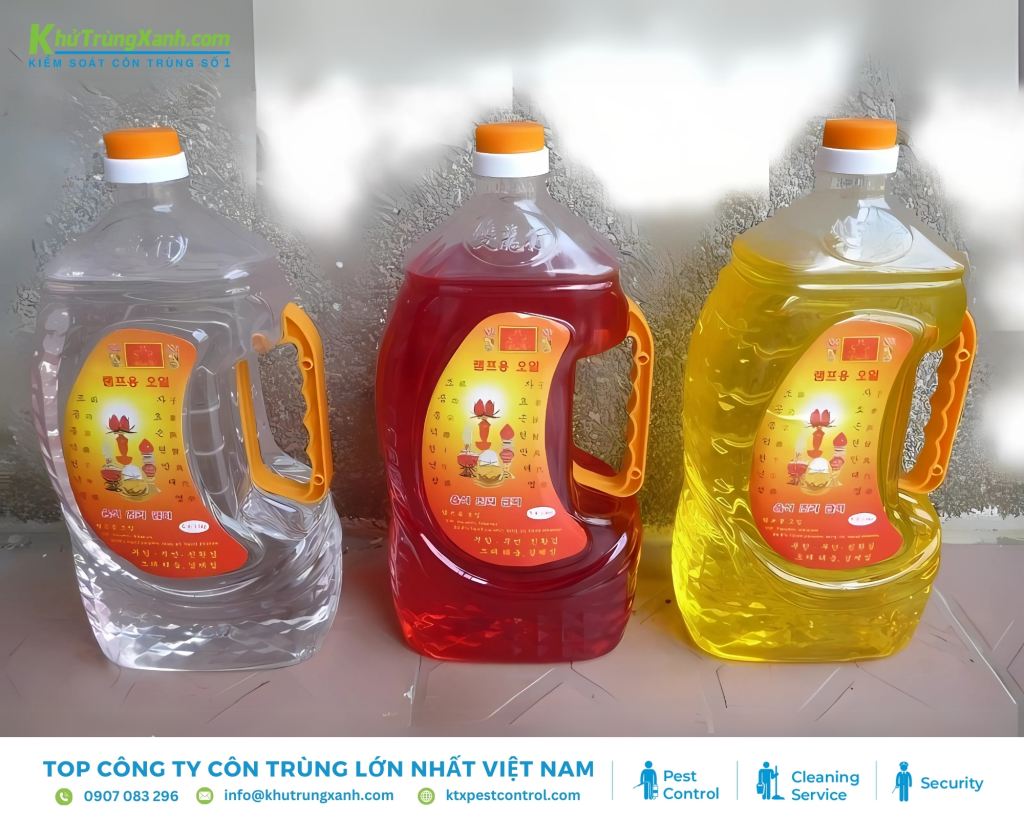 Sử dụng dầu hỏa để xua đuổi kiến