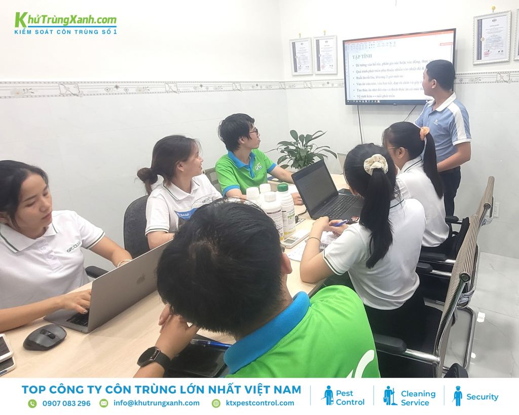 Diệt côn trùng KTX là tự hào sở hữu đội ngũ kỹ thuật viên giàu kinh nghiệm