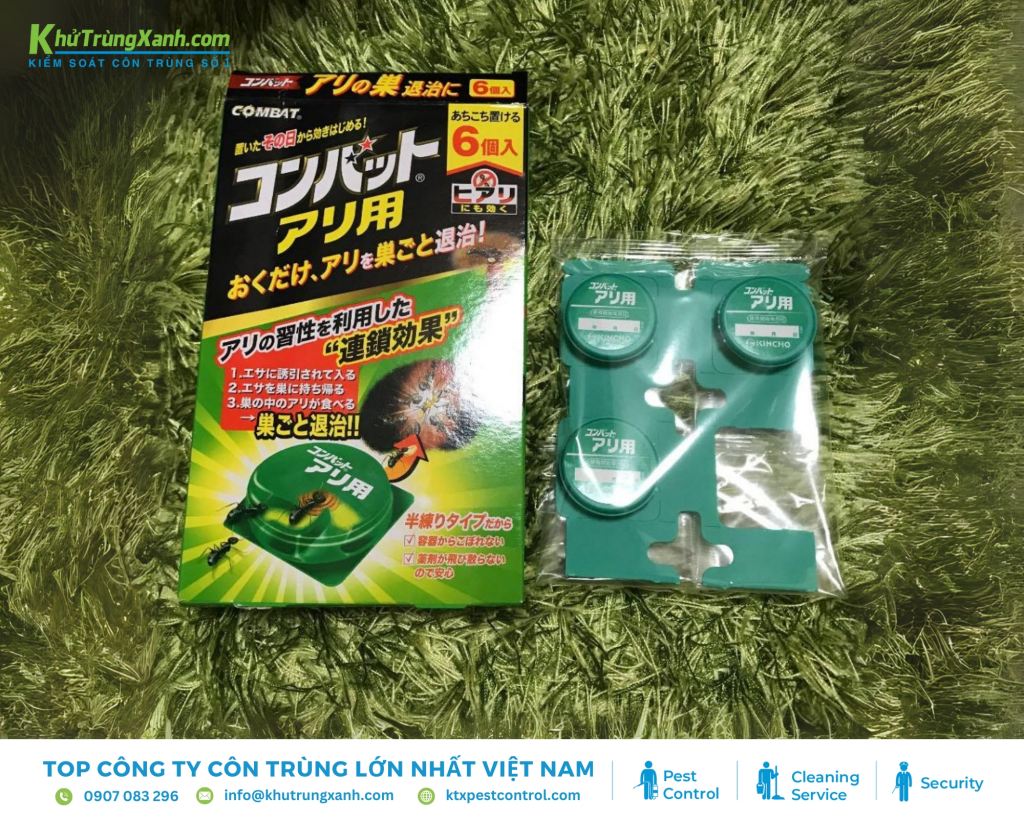 Thuốc diệt kiến Kincho thiết kế dạng keo dán vô cùng tiện lợi
