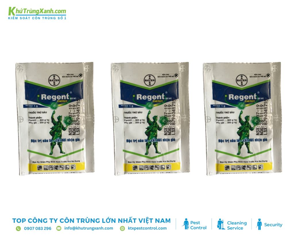 Thuốc diệt kiến tận gốc Regent dạng hạt, rẻ, tiện lợi, dễ dùng