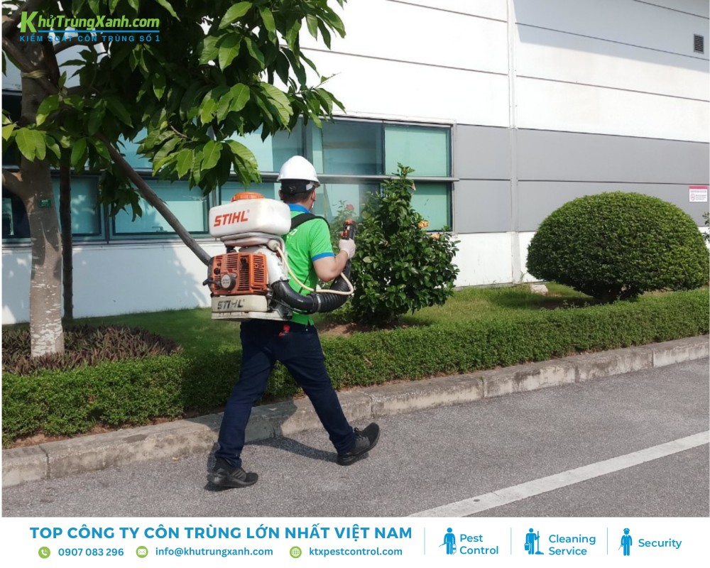 Diệt côn trùng KTX ứng dụng những công nghệ phun khử trùng hiện đại nhất hiện nay