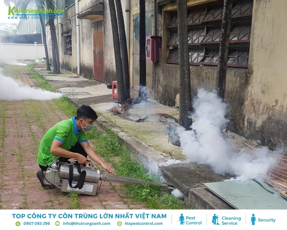 Dịch vụ phun thuốc diệt côn trùng áp dụng các công nghệ phun hiện đại tiên tiến