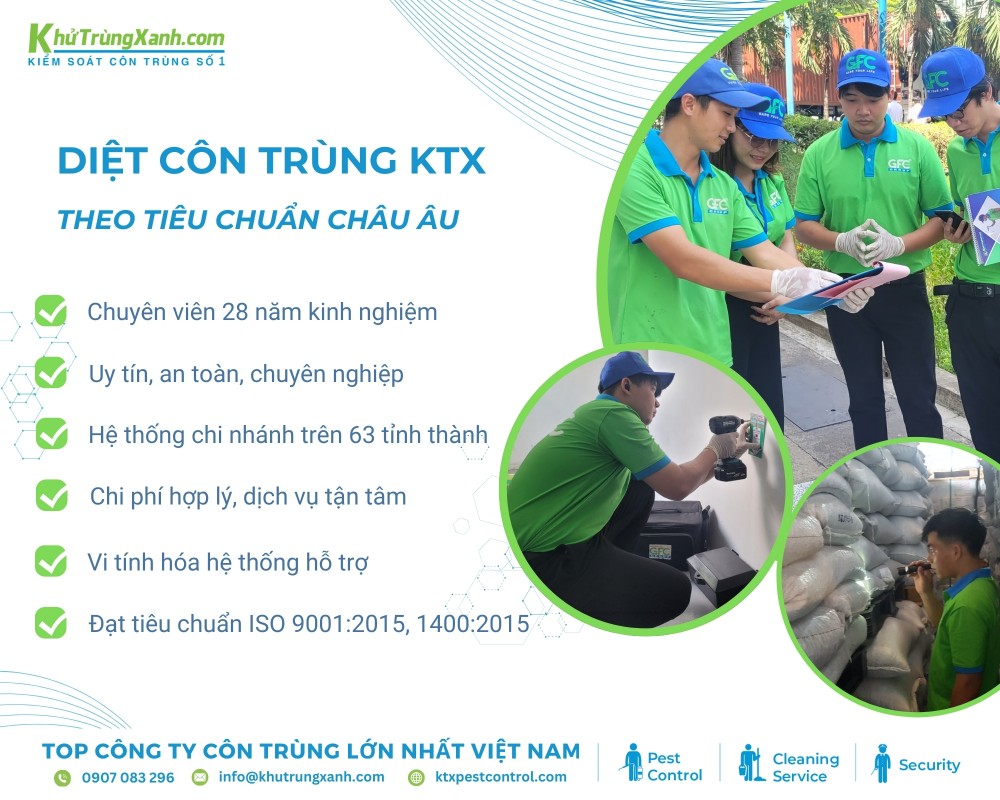Lợi ích của khách hàng khi sử dụng dịch vụ diệt côn trùng Nhà Bè của KTX
