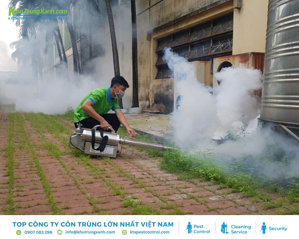 Phun thuốc khử trùng là công nghệ diệt côn trùng mang lại hiệu quả tối ưu