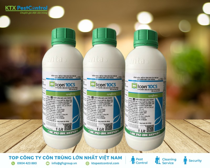 Thuốc diệt côn trùng Fendona 10SC không gây mùi, phù hợp dùng trong không gian kín